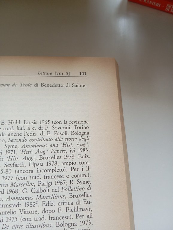 Storia e testi della letteratura latina, , L'età cristiana, Italo …