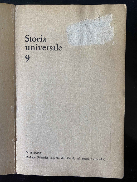 Storia universale 9, La rivoluzione francese, Carl Grimberg, Dall'Oglio