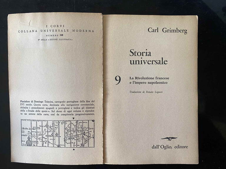 Storia universale 9, La rivoluzione francese, Carl Grimberg, Dall'Oglio