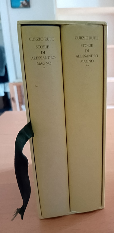 Storie di Alessandro Magno, Curzio Rufo, due volumi cofanetto, fond. … | Immagine Gallery 2