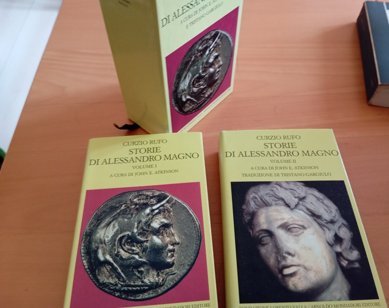 Storie di Alessandro Magno, Curzio Rufo, due volumi cofanetto, fond. … | Immagine Gallery 6