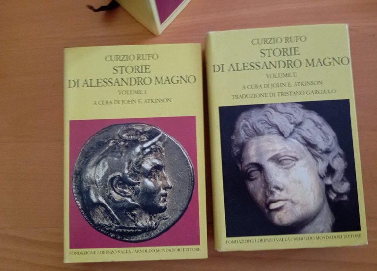 Storie di Alessandro Magno, Curzio Rufo, due volumi cofanetto, fond. … | Immagine Gallery 7