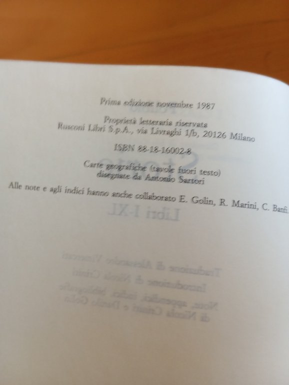 Storie. Libri i-xl, Polibio, Rusconi, 1987 | Immagine Gallery 9