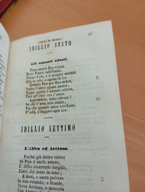 Studi filologici volume terzo, Giacomo Leopardi, Ordinate da Pellegrini, 1855