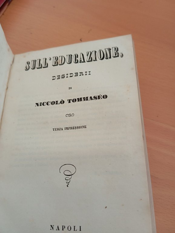 Studi filologici volume terzo, Giacomo Leopardi, Ordinate da Pellegrini, 1855