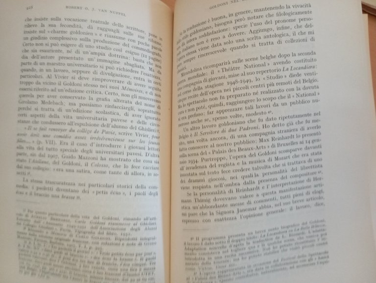 Studi goldoniani, due volumi, V. Branca - N. Mangini, Venezia, …