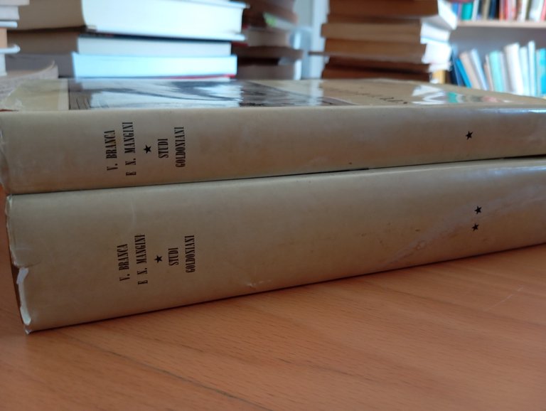 Studi goldoniani, due volumi, V. Branca - N. Mangini, Venezia, …