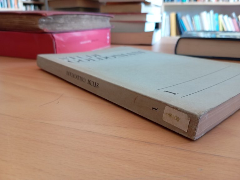 Studi goldoniani, volume 1, Nicola Mangini, 1968