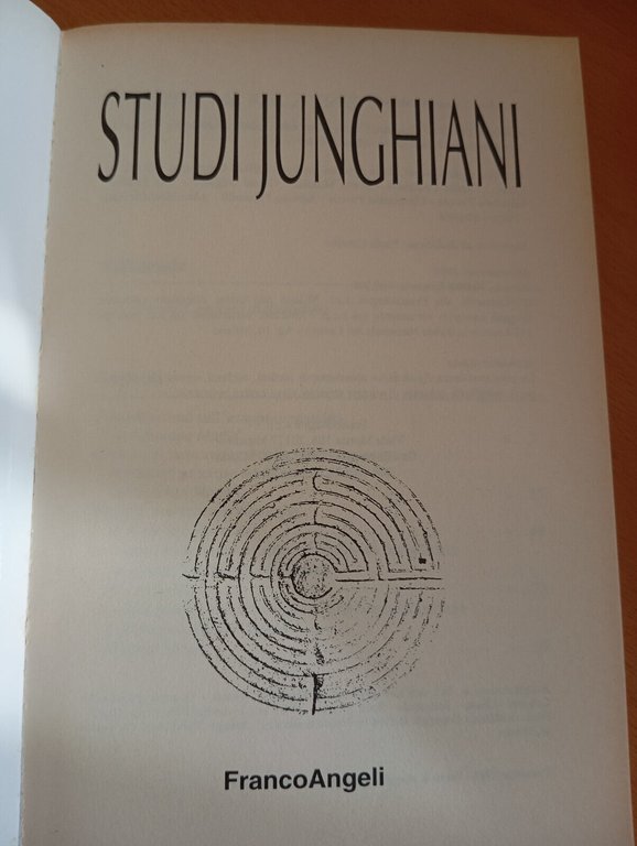 Studi Junghiani, 8, luglio dicembre, Franco Angeli, 1998