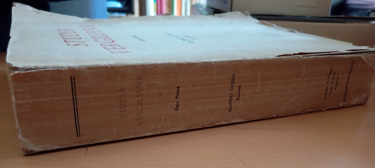 Studia virgiliana, parte prima, Aloisio Cosso, 1931 | Immagine Gallery 2