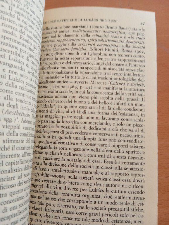 Su Lukacs. Vicende di un'interpretazione, Cesare Cases, Einaudi, 1985