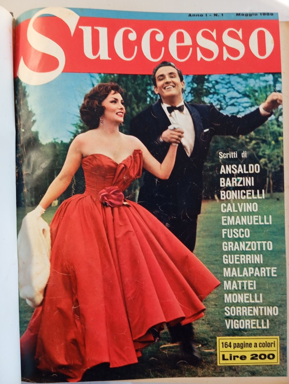 SUCCESSO 1959 rivista annata completa 1-8, Calvino Pasolini Malaparte Mattei | Immagine principale