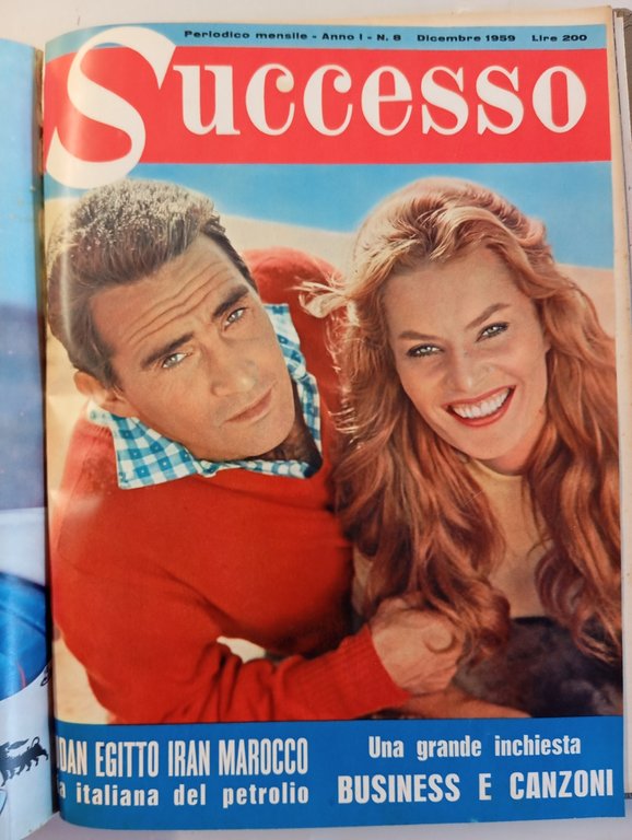 SUCCESSO 1959 rivista annata completa 1-8, Calvino Pasolini Malaparte Mattei | Immagine Gallery 10