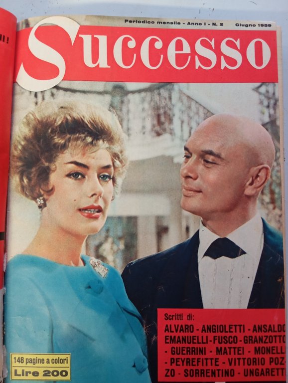 SUCCESSO 1959 rivista annata completa 1-8, Calvino Pasolini Malaparte Mattei | Immagine Gallery 4