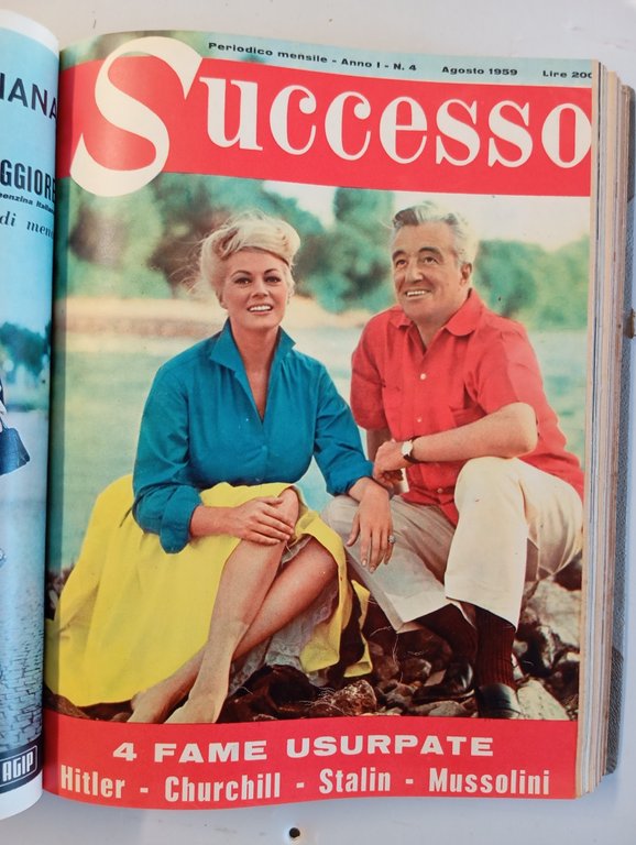 SUCCESSO 1959 rivista annata completa 1-8, Calvino Pasolini Malaparte Mattei | Immagine Gallery 9