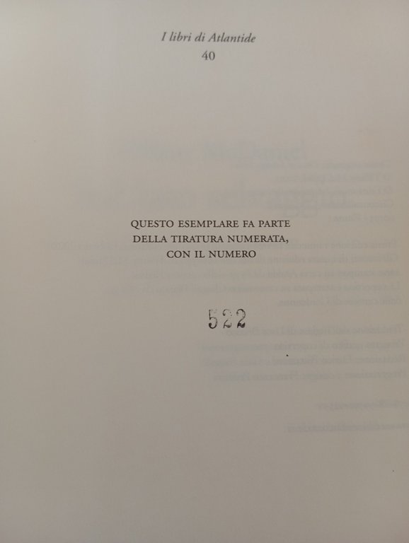 Sul lato selvaggio, Tiffany McDaniel, Atlantide, 2020, copia numerata