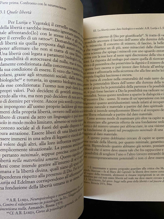 Sulla libertà. Prospettive di teologia ..., Leonardo Paris, Città Nuova, …