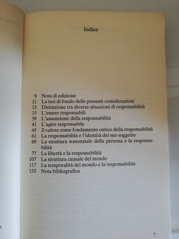 Sulla responsabilit, Roman Ingaden, 1982, Cseo biblioteca, Prima edizione, RARO