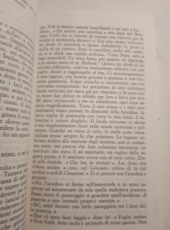 Sulla strada, jack Kerouac, Mondadori 2006, ottimo