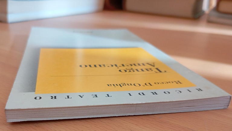 Tango americano, Rocco D'Onghia, Ricordi, 1994, Fuori catalogo