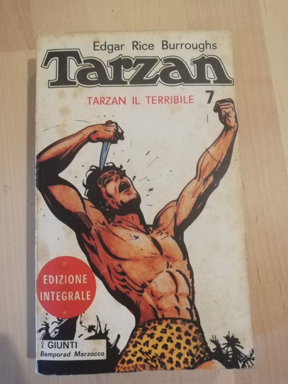 Tarzan il terribile, Edgar Rice Burroughs, 1972, Giunti Marzocco