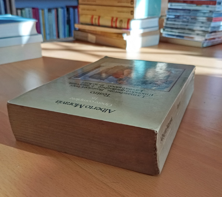 Teatro, Alberto Moravia, Opere complete 16, Bompiani, 1976