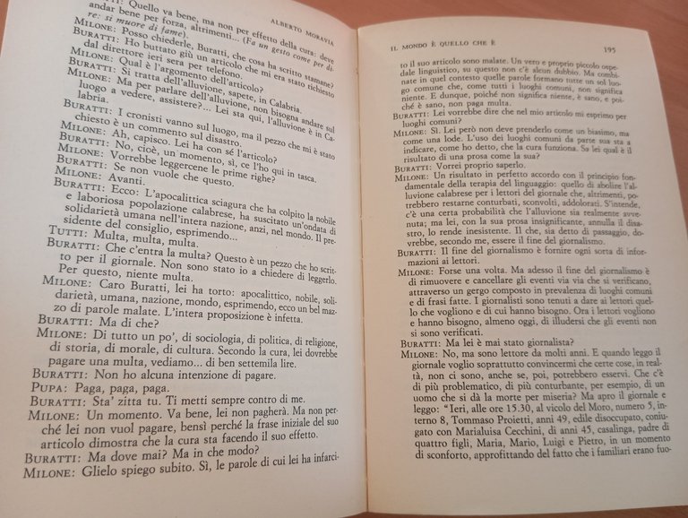 Teatro, Alberto Moravia, Opere complete 16, Bompiani, 1976
