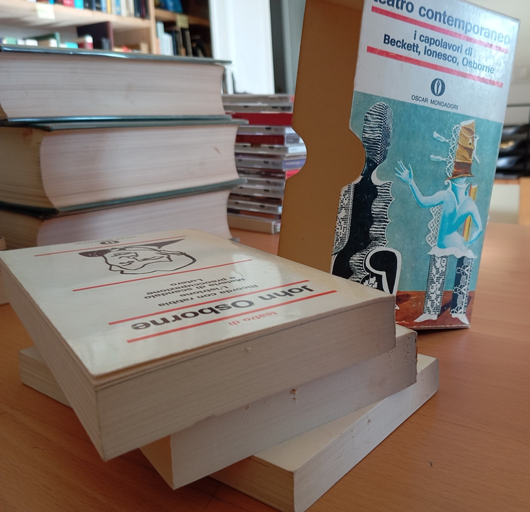 Teatro Contemporaneo Tre Volumi di Beckett Ionesco Osborne, Cofanetto Oscar …