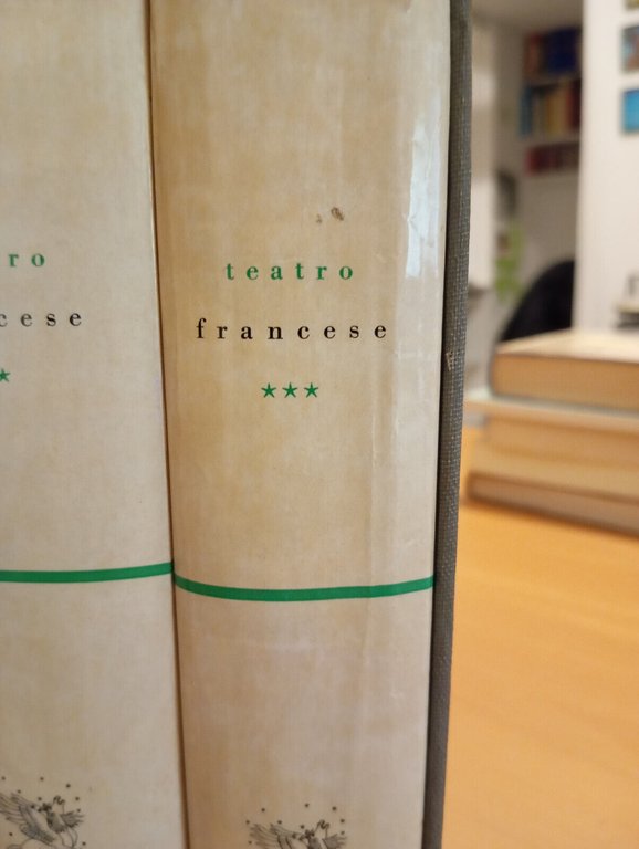 Teatro francese, tre volumi, Italo Siciliano, Nuova Accademia, 1959