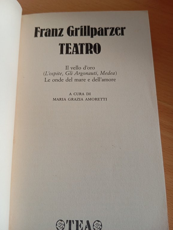 Teatro, Franz Grillparzer, TEA, 1993 | Immagine Gallery 11