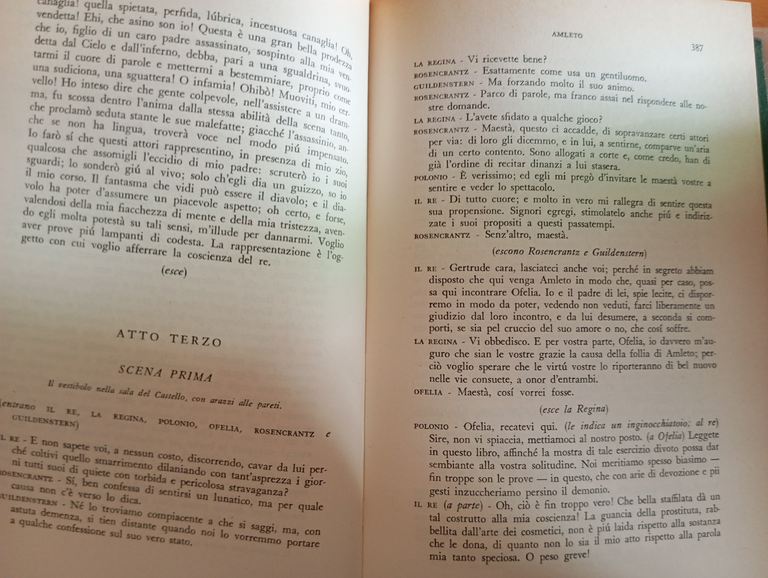 Teatro inglese, tre volumi, A cura di Alfredo Obertello, Nuova …