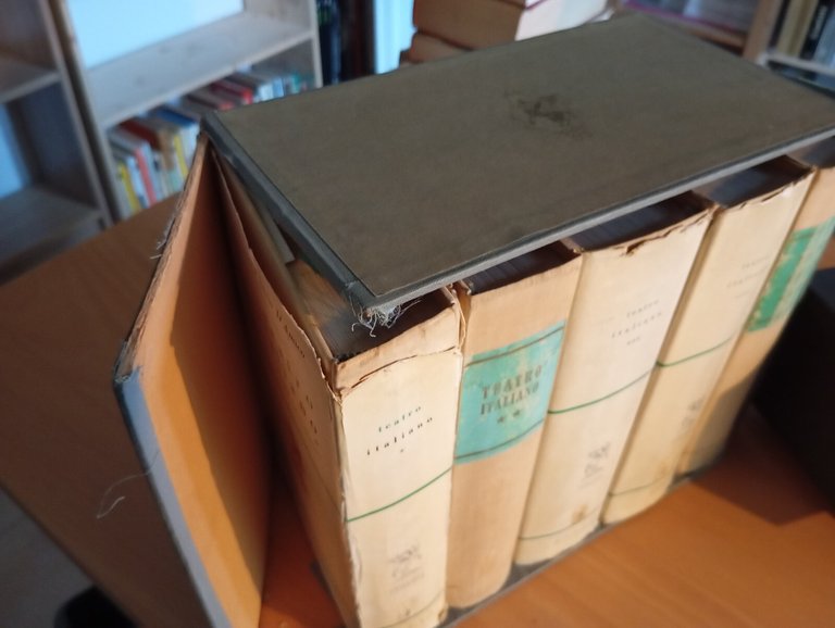 Teatro italiano 5 volumi, Silvio D'amico, Nuova Accaemia, 1955