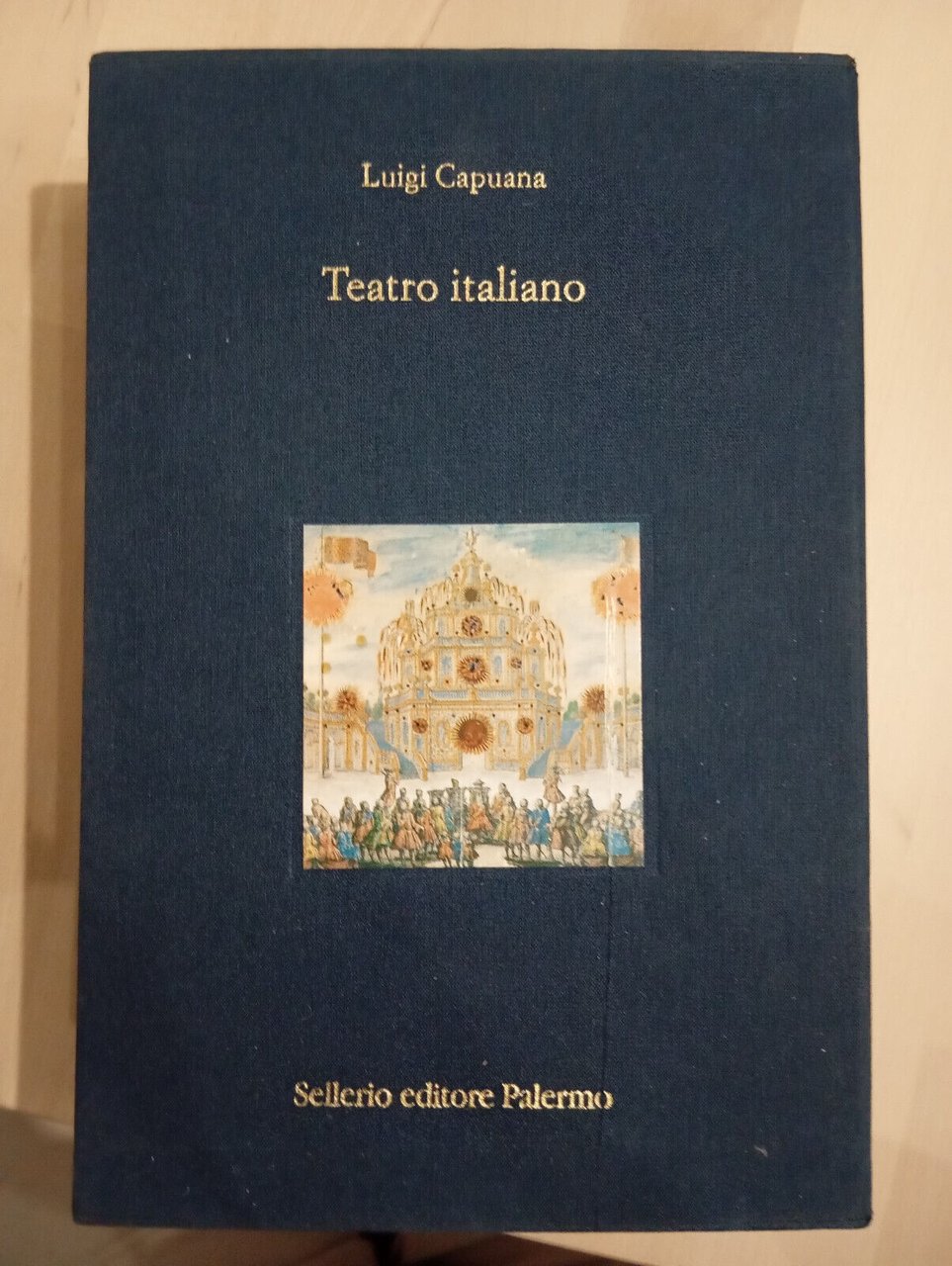 Teatro italiano, Luigi Capuana, Due volumi in cofanetto, Sellerio, 1999