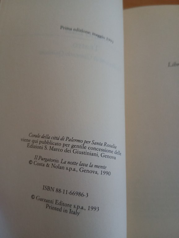 Teatro, Mario Luzi, Garzanti, 1993