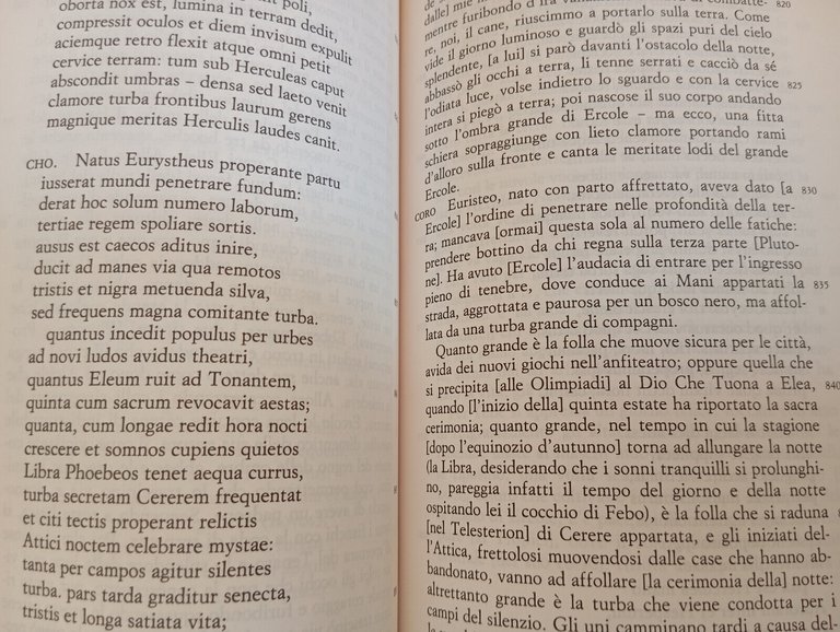 Teatro, Seneca, Volume primo , due tomi in cofanetto, Oscar …