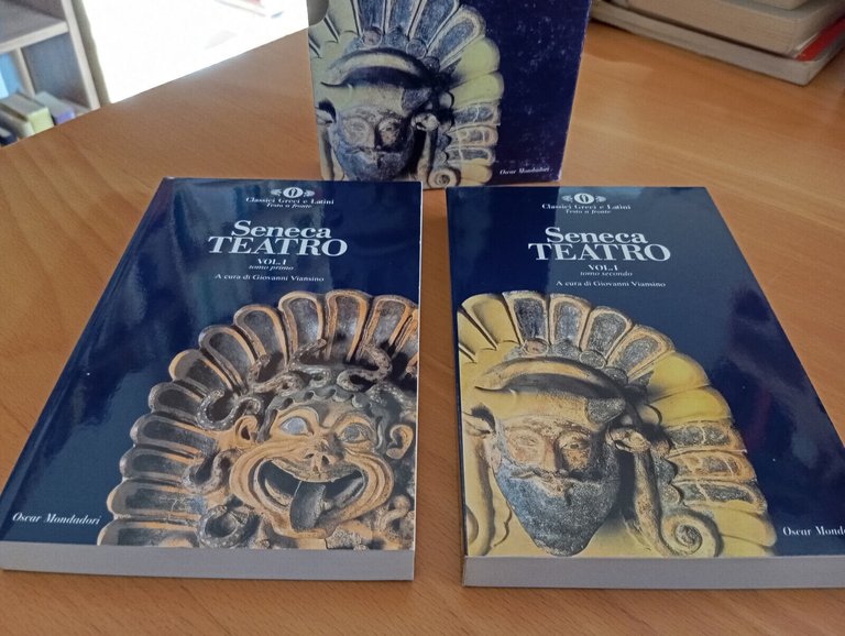 Teatro, Seneca, Volume primo , due tomi in cofanetto, Oscar …