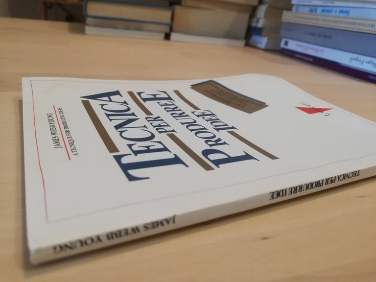 Tecnica per produrre idee, James Webb Young, Lupetti,