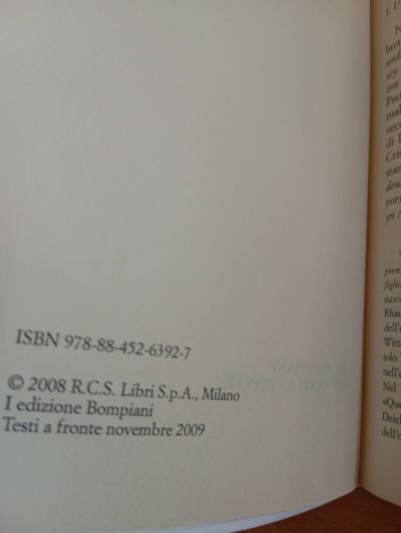 Teologia tedesca. Libretto della vita perfetta, Anonimo francofortese, 2008