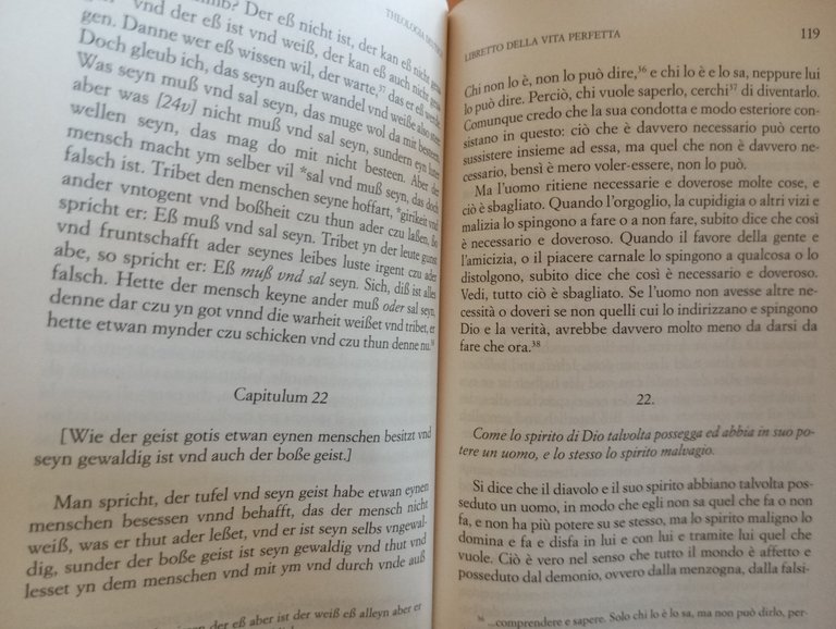 Teologia tedesca. Libretto della vita perfetta, Anonimo francofortese, 2008