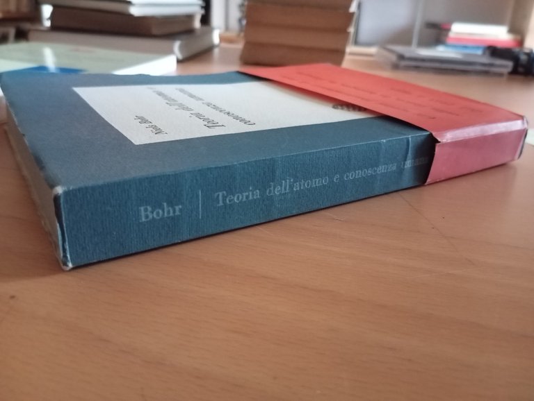 Teoria dell'atomo e conoscenza umana, Niels Bohr, Boringhieri, 1961