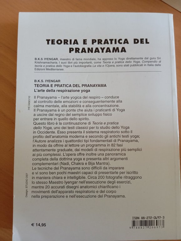 Teoria e pratica del Pramayama, b. k. s. Iyengar, Edizioni …