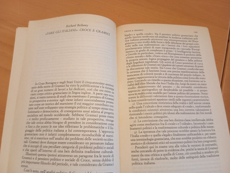 Teoria politica e società industriale. Ripensare Gramsci, Franco Sbarberi, 1988