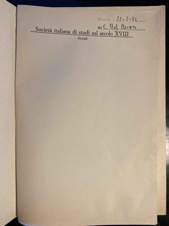 Teorie e pratiche linguistiche nell'Italia del Settecento, Lia Formigari, 1984