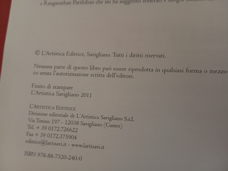 Terre dell'Uomo. India e paesi hymalayani, Cristiana Natali, 2011