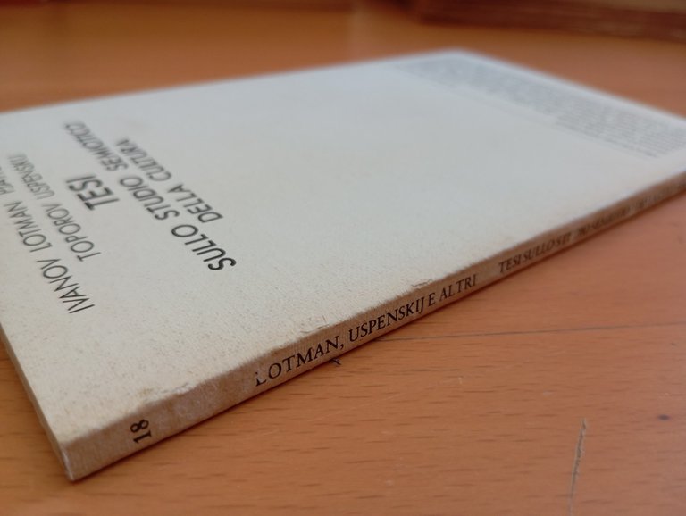 Tesi sullo studio semiotico della cultura, Lotman, Pjatigarskij, Uspenskij 1980 | Immagine Gallery 3