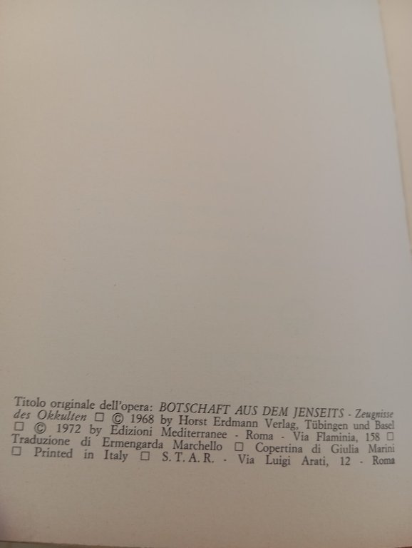 Testimonianze dell'occulto, Federmann - Schreiber, Edizioni mediterranee, 1972 | Immagine Gallery 16