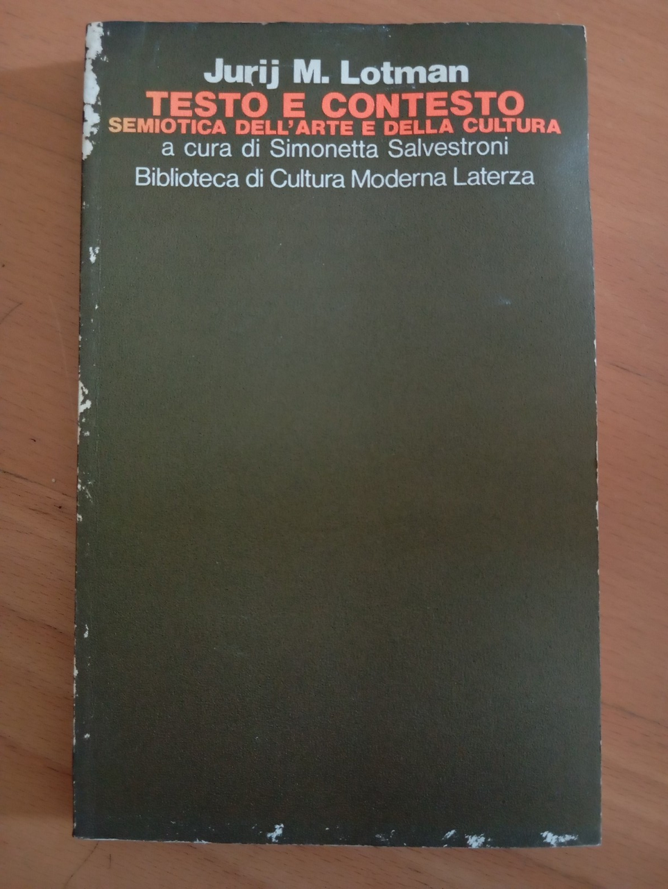 Testo e contesto. Semiotica dell'arte e cultura, Jurij M. Lotman, … | Immagine principale