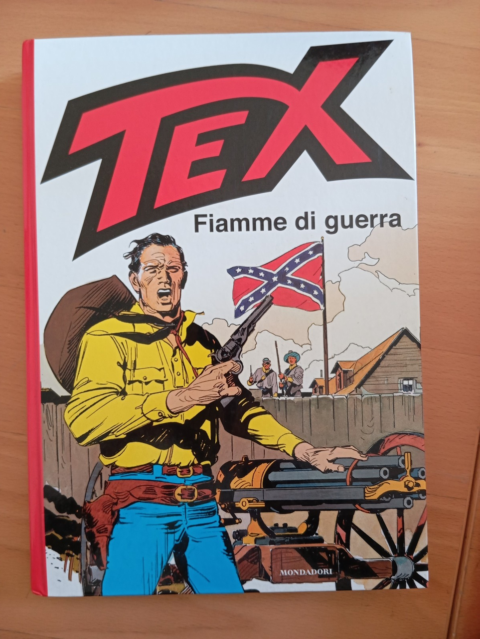 Tex, Fiamme di guerra, Mondadori, cartonato, prima edizione, 2006 | Immagine principale