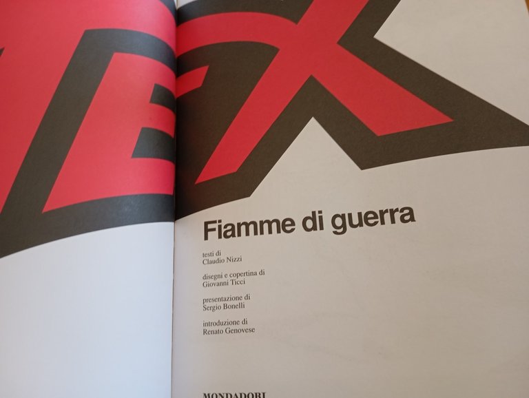 Tex, Fiamme di guerra, Mondadori, cartonato, prima edizione, 2006 | Immagine Gallery 5