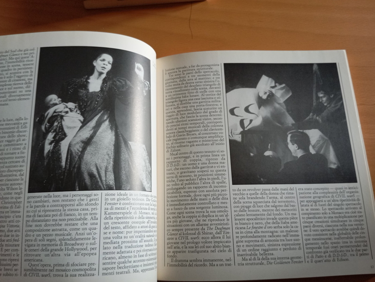 The civil wars, Teatro dell'opera di Roma, Philip Morris, 1984